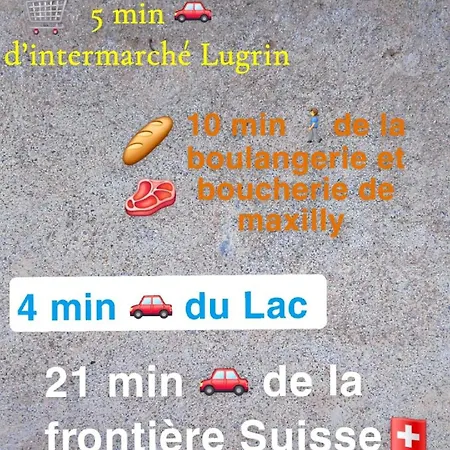 Petit F2 Avec Jardin Pres D'evian-les-bains * Neuvecelle